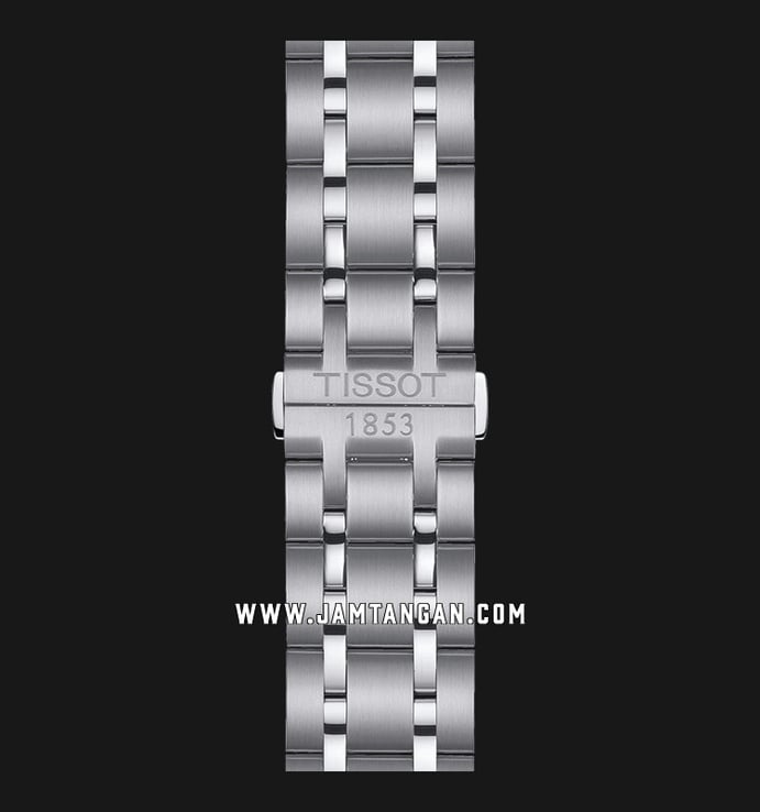 TISSOT T-Classic T035.617.11.031.00 Couturier Chronograph Silver Dial Stainless Steel Strap