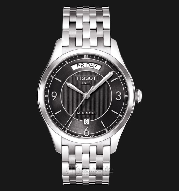 TISSOT T-One Automatic Black Dial Stainless Steel T038.430.11.057.00