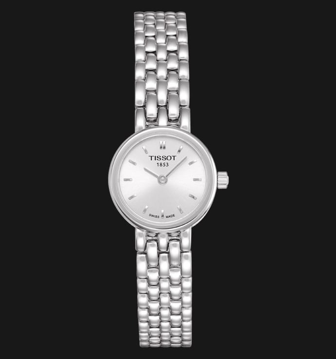 Tissot T-Lady T058.009.11.031.00 Lovely Silver Dial Stainless Steel Strap