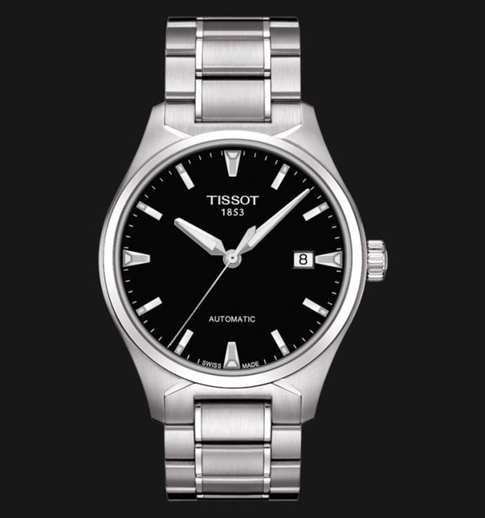 Tissot T-Tempo T060.407.11.051.00 Automatic Man Black Dial Stainless Steel Strap