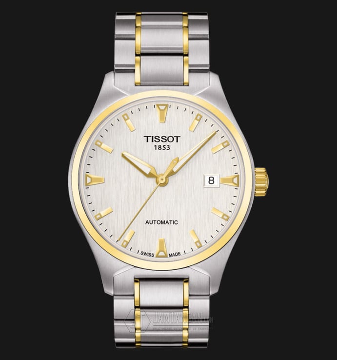 TISSOT T-Tempo T060.407.22.031.00 Gent Silver Dial Two Tone Stainless Steel Strap