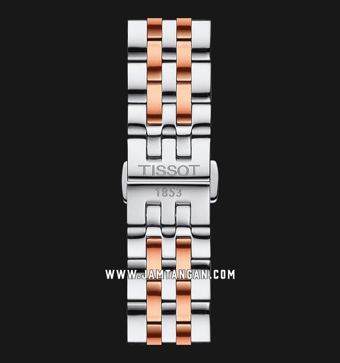 TISSOT Tradition T063.210.22.037.01 Silver Dial Dual Tone Stainless Steel