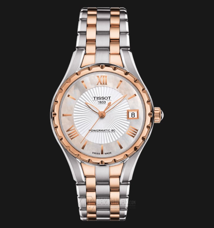 TISSOT 80 Automatic White Mother Of Pearl Stainless Steel T072.207.22.118.01