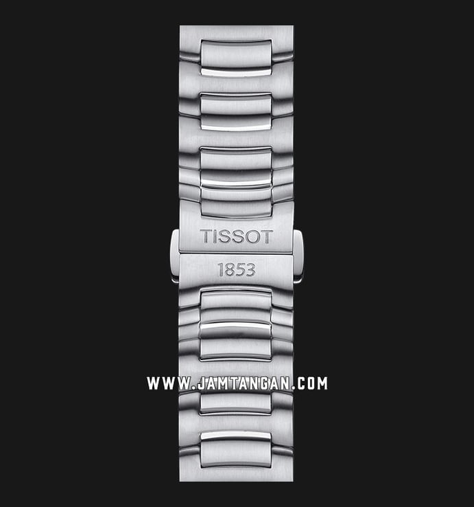 Tissot T-Touch T075.220.11.101.00 Tough Solar MOP Digital Analog Dial Stainless Steel Strap