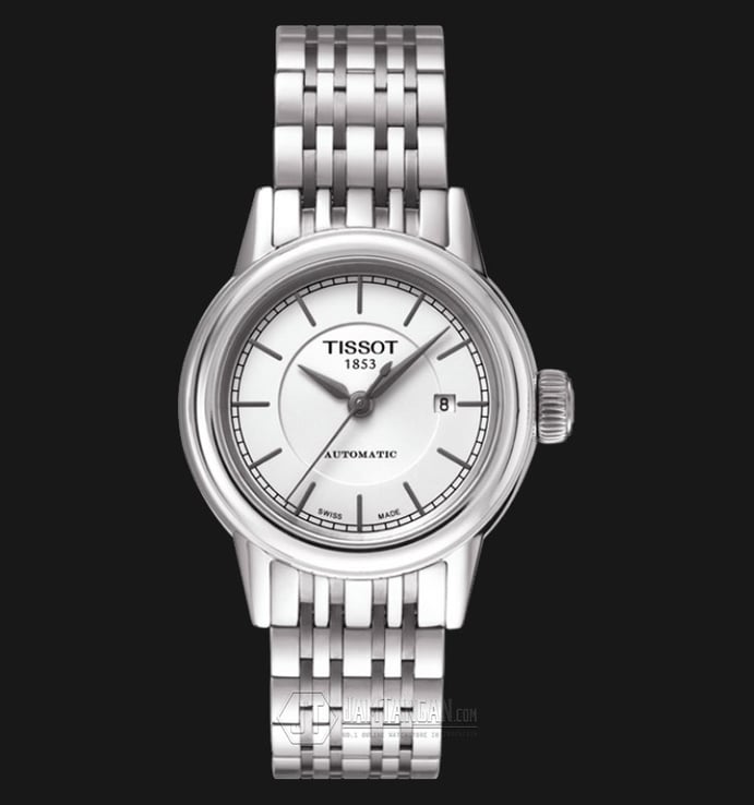 TISSOT Carson Automatic White Dial Stainless Steel Ladies T085.207.11.011.00