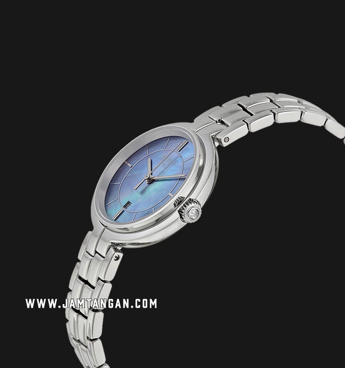 Tissot Flamingo T094.210.11.121.00 Blue Mother Of Pearl Dial Stainless Steel Strap