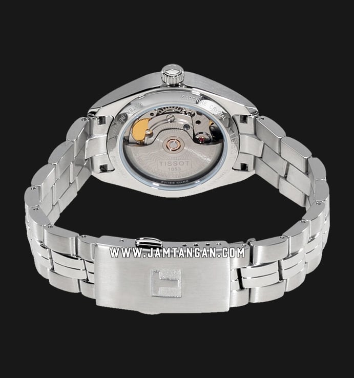 TISSOT PR100 T101.208.11.111.00 Chronometer Mother of Pearl Dial Stainless Steel Strap