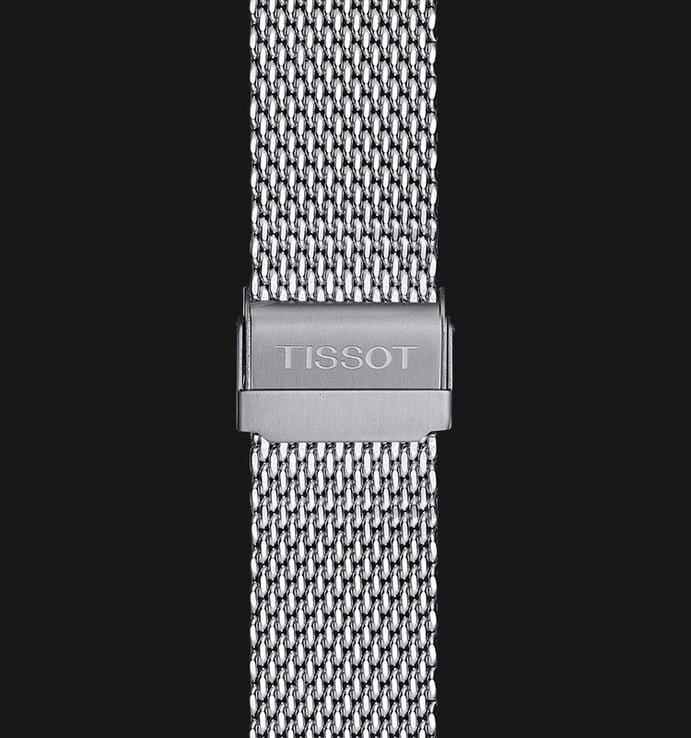 Tissot T-Classic T101.417.11.051.01 PR 100 Chronograph Black Dial Mesh Stainless Steel Strap