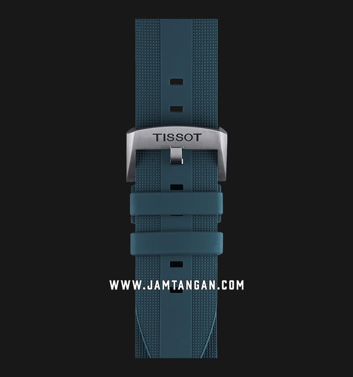 Tissot T110.420.47.041.00 T-Touch Expert Solar II Men Blue Dial Blue Rubber Strap