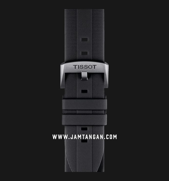 Tissot T-Touch Expert Solar II T110.420.47.051.01 Black Dial Black Rubber Strap 