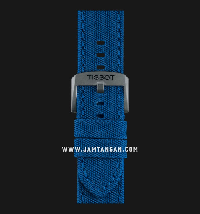 TISSOT T-Sport T116.410.37.047.00 Gent XL Blue Dial Blue Textile Nylon Strap