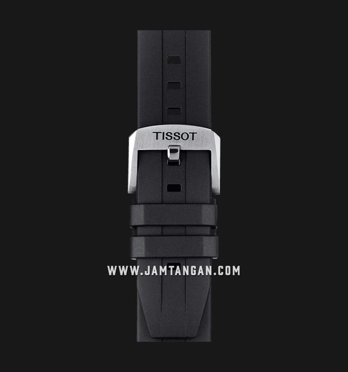TISSOT T-Sport T120.417.17.041.00 Seastar 1000 Chronograph Blue Dial Black Rubber Strap