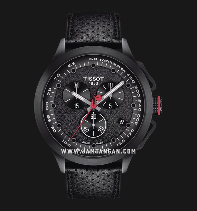 Tissot T-Race T135.417.37.051.01 Cycling Giro D-Italia 2022 Black Leather Strap Special Edition