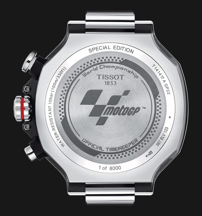 Tissot T-Race T141.417.11.057.00 Moto-GP Chronograph 2022 Stainless Steel Strap LIMITED EDITION