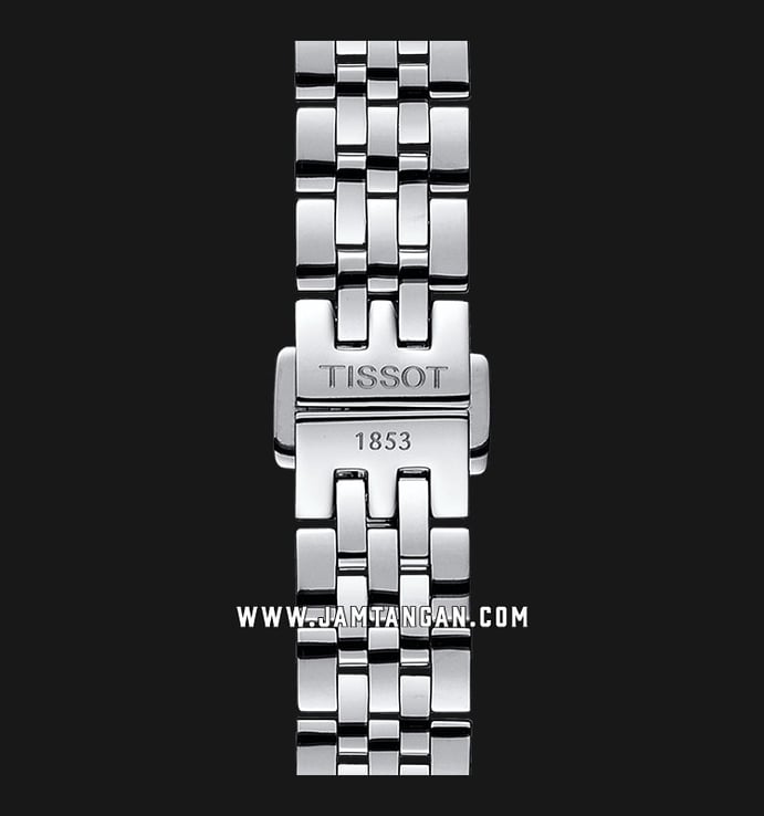 Tissot T-Classic T41.1.183.53 Le Locle Automatic Small Lady Black Dial Stainless Steel Strap