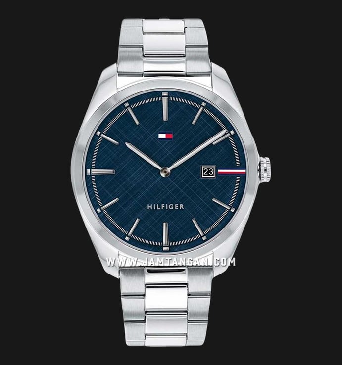 Tommy Hilfiger Theo 1710426 Blue Dial Stainless Steel Strap