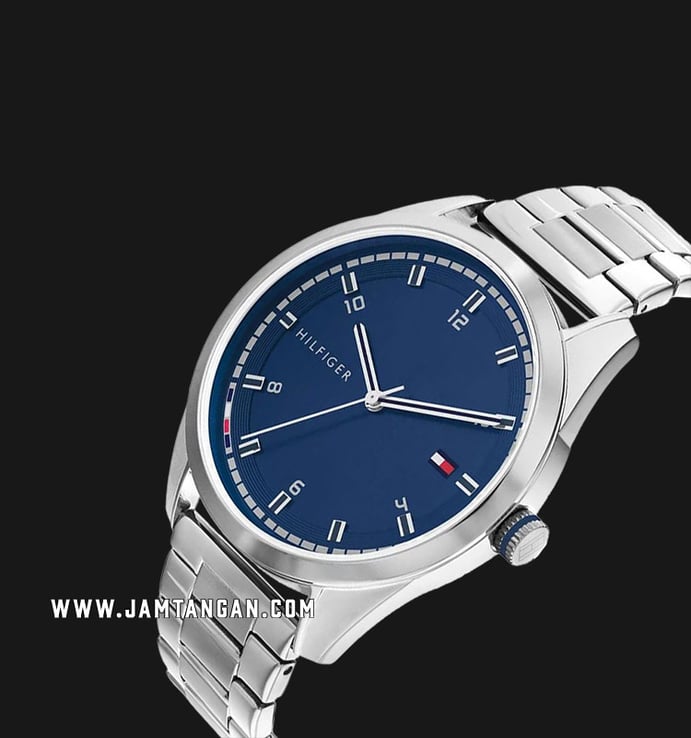 Tommy Hilfiger Griffin 1710455 Blue Dial Stainless Steel Strap