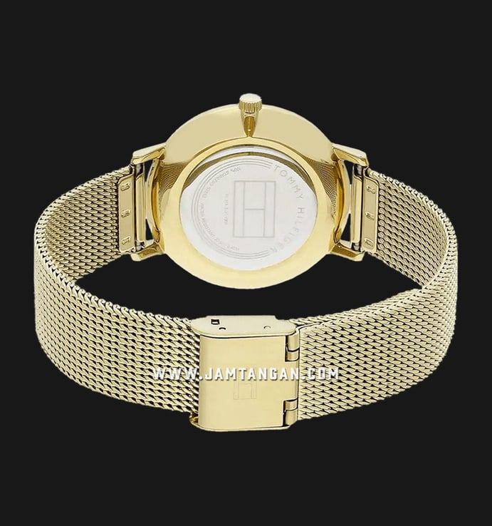 Tommy Hilfiger Jema 1781943 Silver Dial Gold Stainless Steel Strap