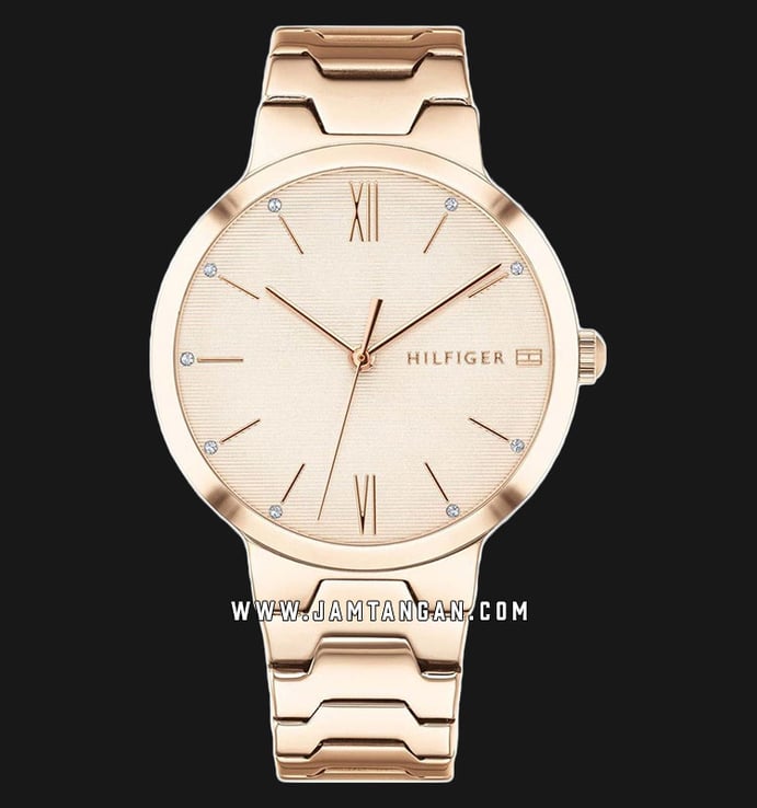 Tommy Hilfiger 1781959 Avery Ladies Rose Gold Dial Rose Gold Stainless Steel Strap