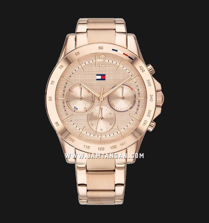 Tommy Hilfiger Haven 1782197 Rose Gold Dial Rose Gold Stainless Steel Strap