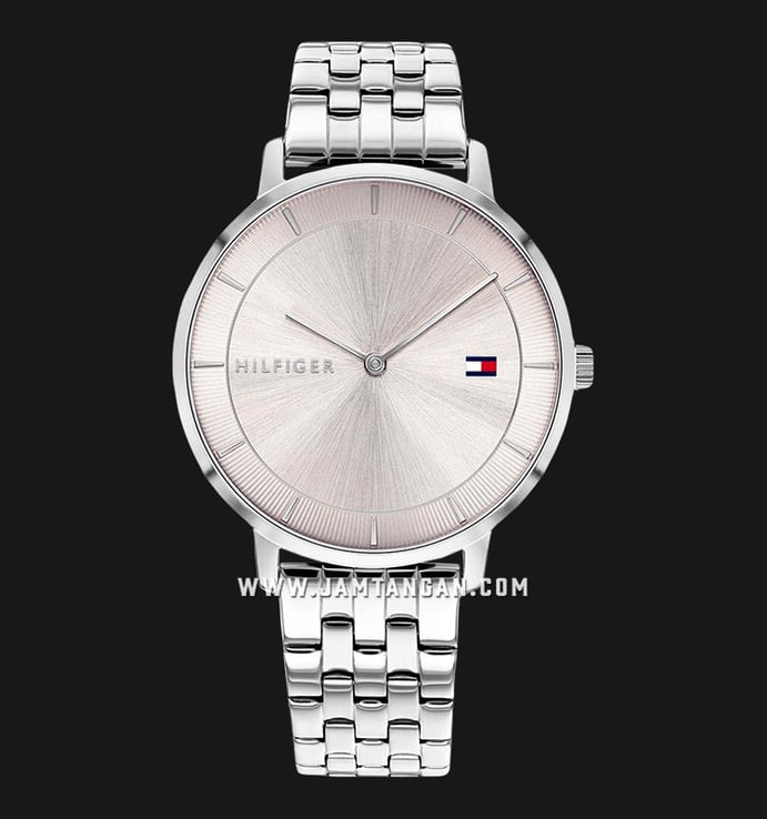 Tommy Hilfiger Tea 1782283 Blush Sunray Dial Stainless Steel Strap