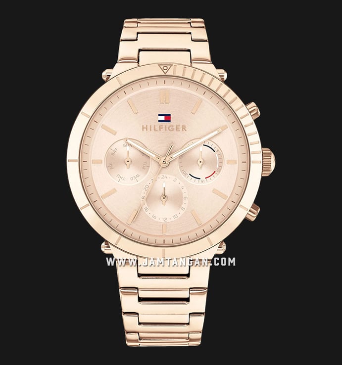 Tommy Hilfiger Emery 1782347 Rose Gold Dial Rose Gold Stainless Steel Strap