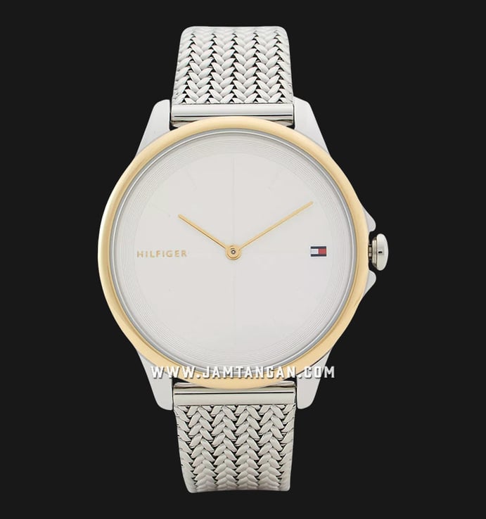 Tommy Hilfiger Delphine 1782357 Silver Dial Mesh Strap