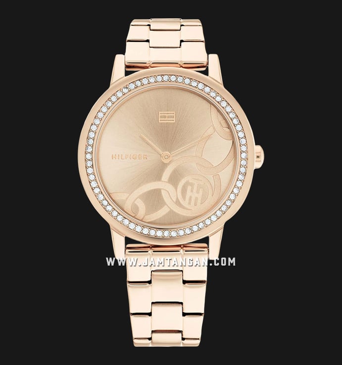 Tommy Hilfiger Maya 1782436 Rose Gold Dial Rose Gold Stainless Steel Strap