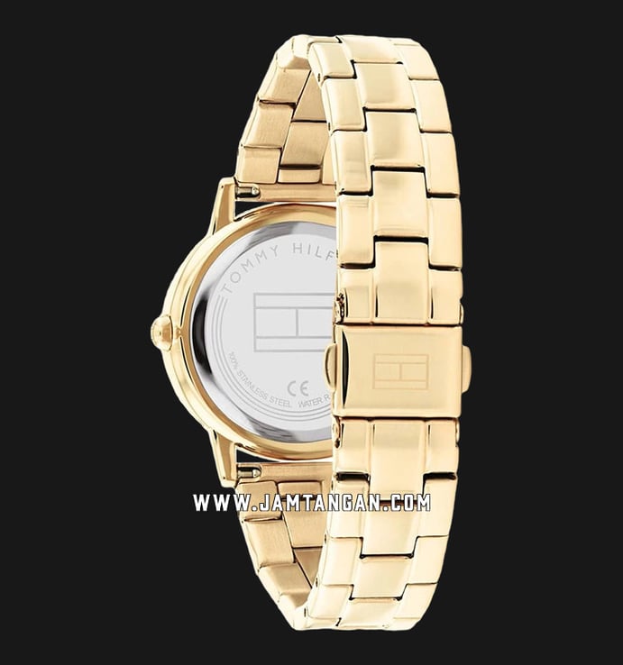 Tommy Hilfiger Maya 1782437 Champagne Dial Gold Stainless Steel Strap