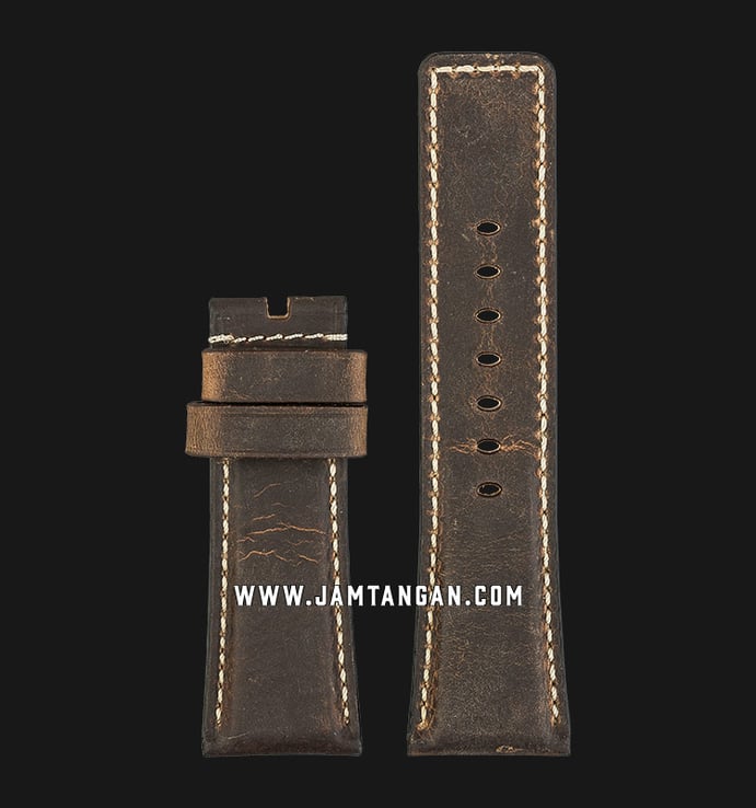 Universal Strap 28mm Dark Brown Leather HM006-28X28