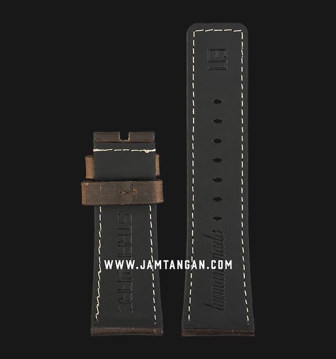 Universal Strap 28mm Dark Brown Leather HM006-28X28