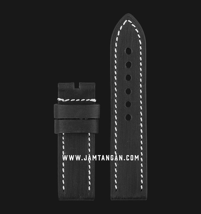 Universal Strap 24mm Black Leather SWB06002-24X24