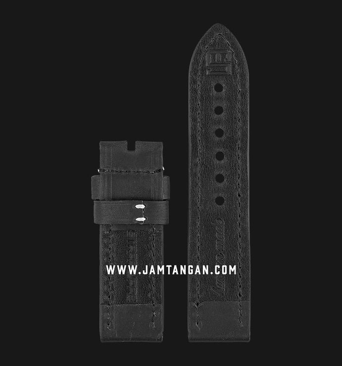 Universal Strap 24mm Black Leather SWB06002-24X24