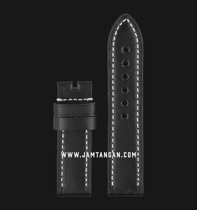 Universal Strap 24mm Black Leather SWB11001-24X24