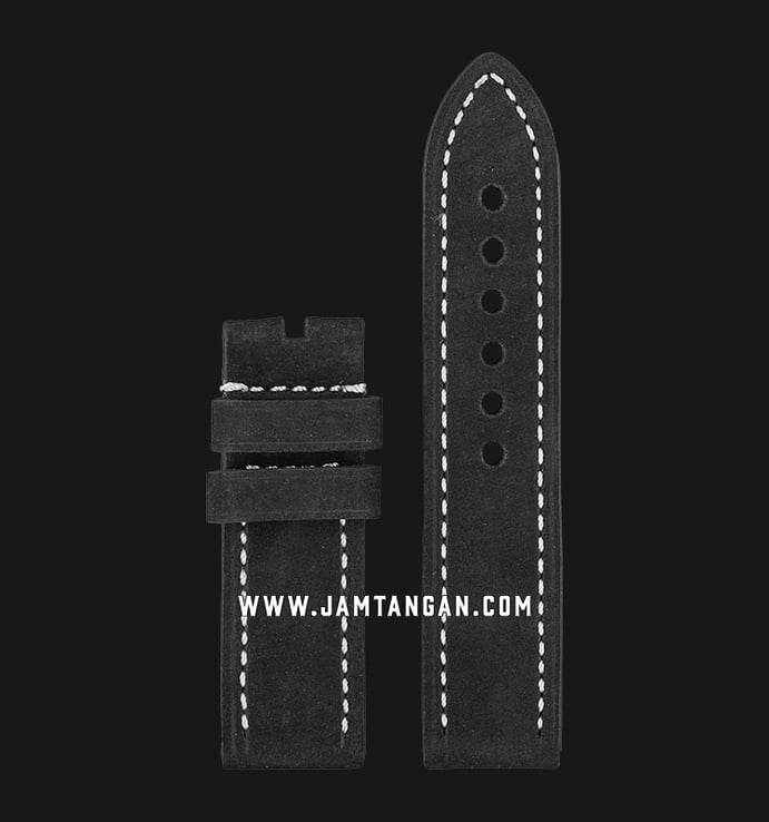 Universal Strap 24mm Black Leather SWB11004-24X24