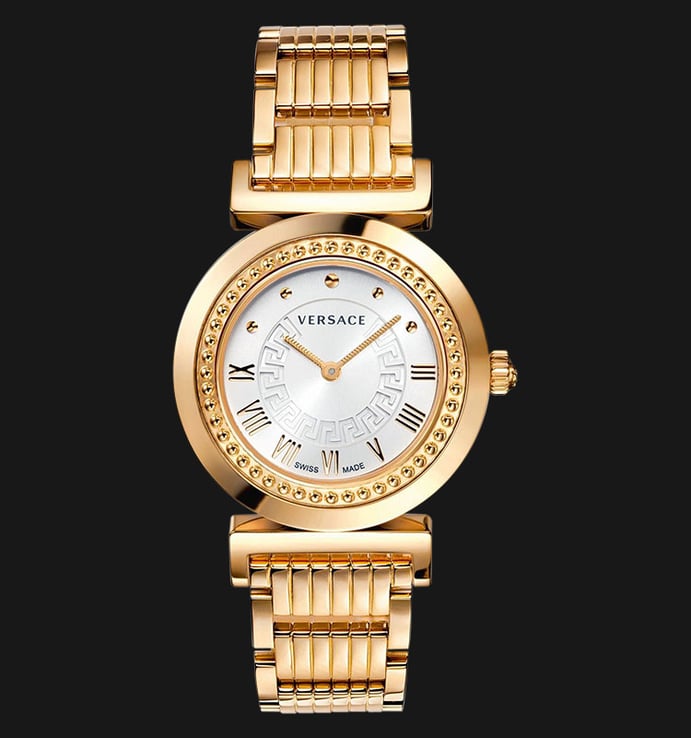 VERSACE P5Q80D001 S080 Vanity Rose Gold Ion Plated