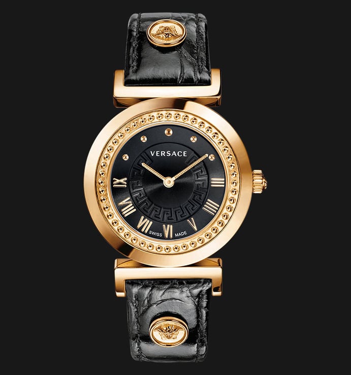 VERSACE P5Q80D009 S009 Vanity Rose Gold Ion Plated