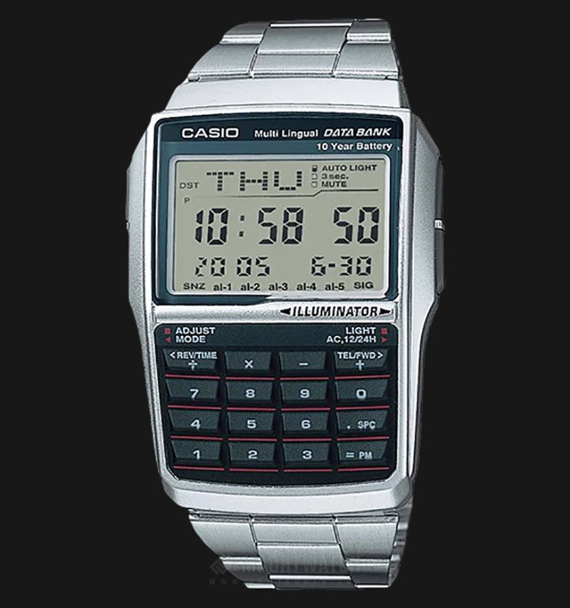 Casio General DBC-32D-1ADF Calculator Pad Digital Dial .
