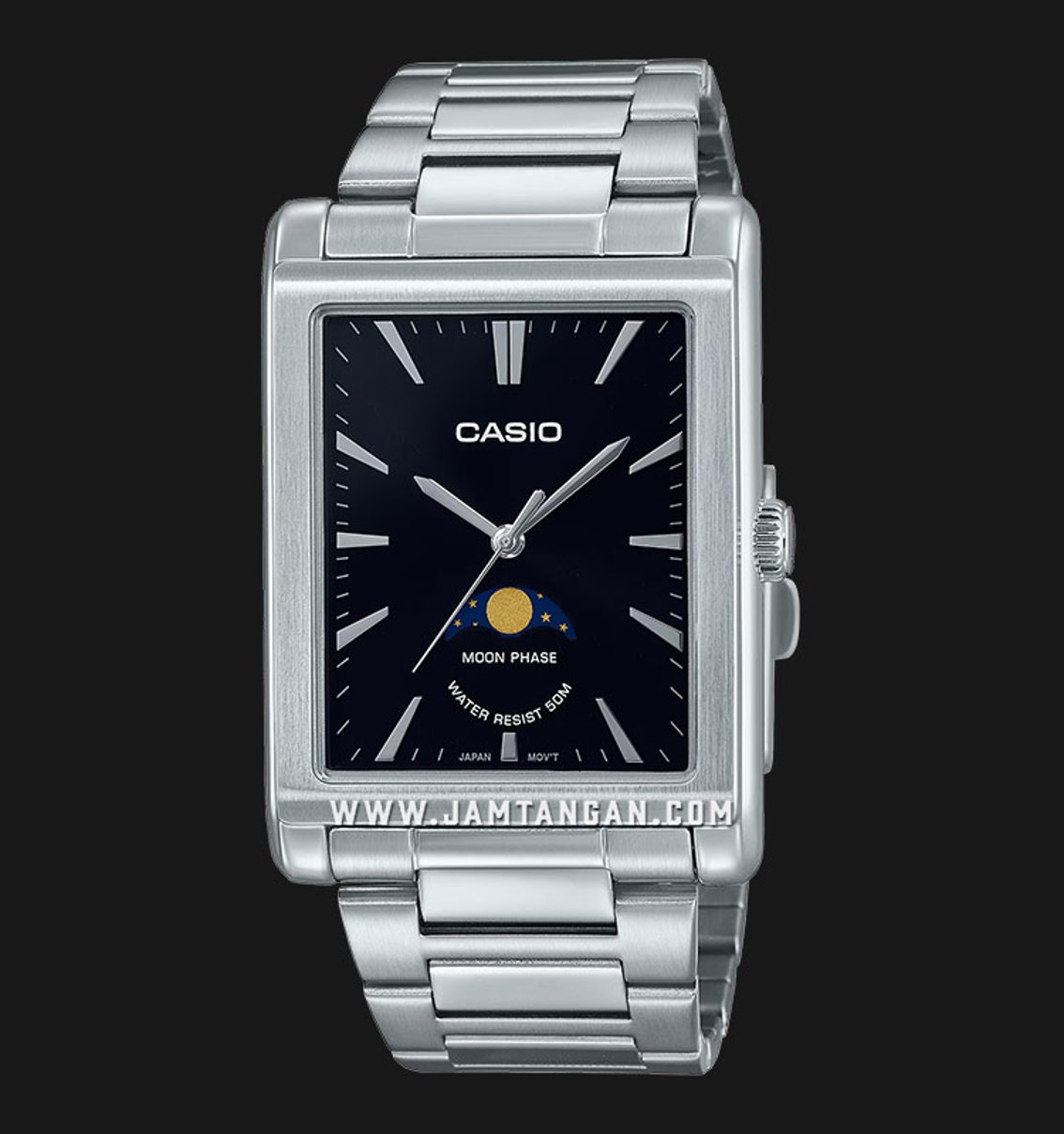 Casio General MTP-M105D-1AVDF Moonphase.