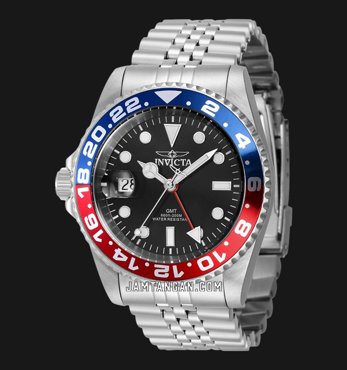 Invicta 43968 merupakan diver watch dengan komplikasi GMT