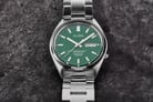 Alba Mechanical AL4319X1 Automatic Men Green Patterned Dial Stainless Steel Strap-5