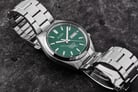 Alba Mechanical AL4319X1 Automatic Men Green Patterned Dial Stainless Steel Strap-6