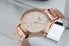 Alexandre Christie Passion AC 2A93 LD BRGLG Ladies Glitter Dial Rose Gold Stainless Steel Strap-5