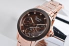 Alexandre Christie Passion AC 2A99 BF BRGDB Ladies Brown Dial Rose Gold Stainless Steel Strap-7