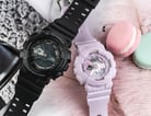 Casio Baby-G BA-110-4A2DR Pink Bouquet Collection Digital Analog Dial Soft Pink Resin Band-6
