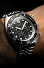 DUXOT Tortuga DX-2027-11 Chronograph Black Dial Stainless Steel Strap-3