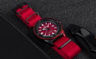 Expedition Automatic E 6819 MA NIPRE Water Resistant 200M Men Red Dial Nylon Strap-3