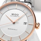 MIDO Baroncelli M037.207.21.031.00 Signature Lady Automatic Silver Dial Stainless Steel Strap-4
