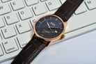 MIDO Baroncelli M037.407.36.061.00 Signature Gent Automatic Anthracite Dial Brown Leather Strap-6