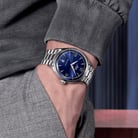 MIDO Multifort M040.407.11.047.00 Automatic Powerwind Blue Dial Stainless Steel Strap-4